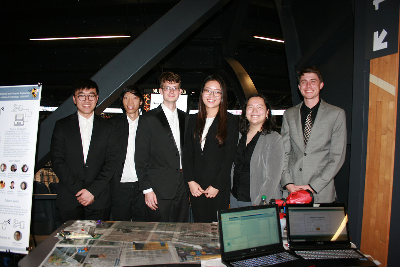 Team at the Georgia Tech Capstone Expo